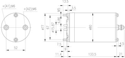 Elektromotors MAHLE MM 334