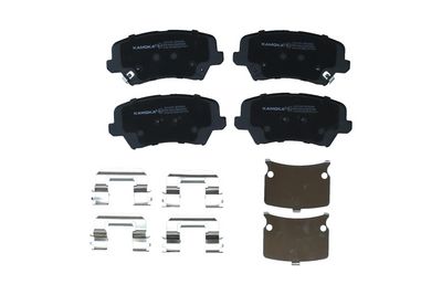 Bremžu uzliku kompl., Disku bremzes KAMOKA JQ101091