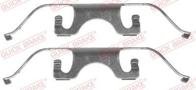 Piederumu komplekts, Disku bremžu uzlikas QUICK BRAKE 109-1224