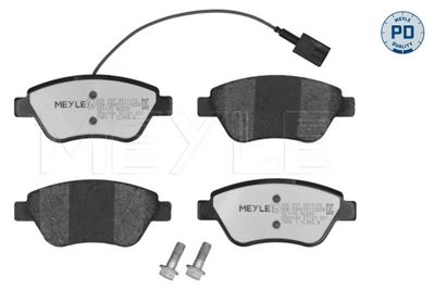 Bremžu uzliku kompl., Disku bremzes MEYLE 025 237 0517/PD