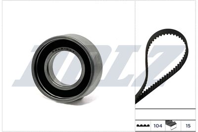 Комплект ремня ГРМ DOLZ SKD129