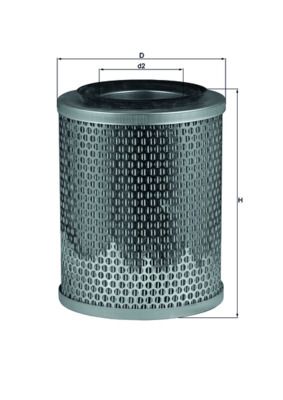 Воздушный фильтр KNECHT LX 196