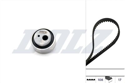 Комплект ремня ГРМ DOLZ SKD026