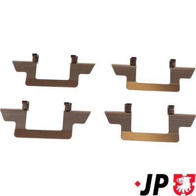 Piederumu komplekts, Disku bremžu uzlikas JP GROUP 3164003610