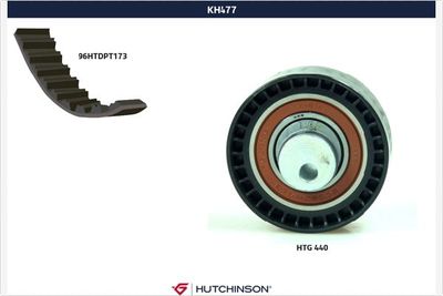 Zobsiksnas komplekts HUTCHINSON KH 477