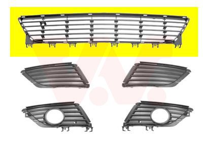 Ventilatora reste, Bampers VAN WEZEL 3779590