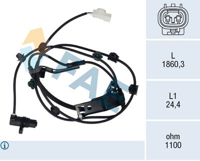 Devējs, Riteņu griešanās ātrums FAE 78732