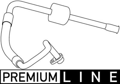 MAHLE AP98000P Augst-/Zemspiediena cauruļvads, Gaisa kond