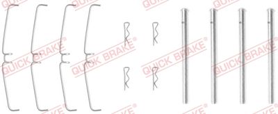 QUICK BRAKE 1090965 Piederumu komplekts, Disku