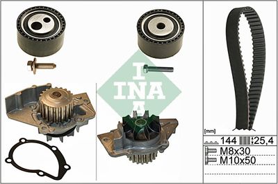 Водяной насос + комплект зубчатого ремня Schaeffler INA 530 0474 30
