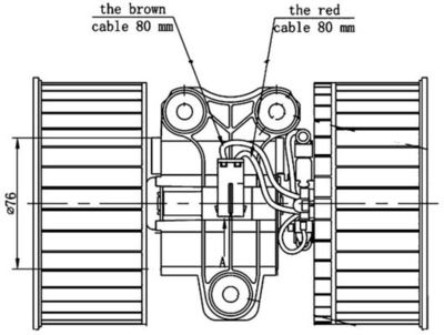 Вентилятор салона MAHLE AB 81 000S