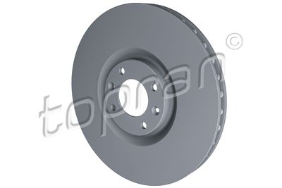 Тормозной диск TOPRAN 722 837
