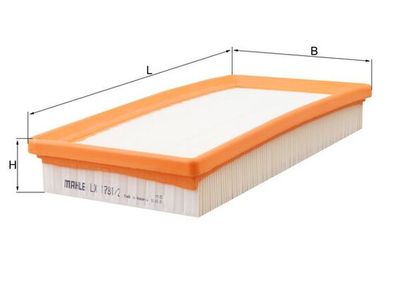 Воздушный фильтр KNECHT LX 1781/2