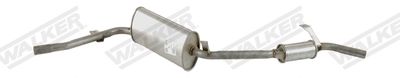 Izplūdes gāzu trokšņa slāpētājs (pēdējais) WALKER 01260