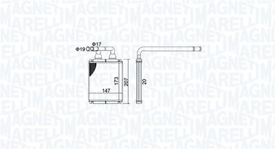 Siltummainis, Salona apsilde MAGNETI MARELLI 350218496000