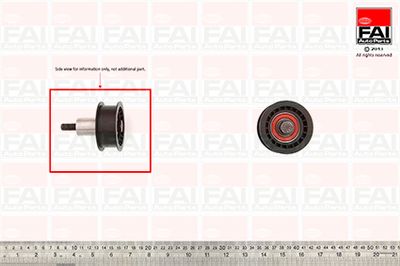 Parazīt-/Vadrullītis, Zobsiksna FAI AutoParts T9358