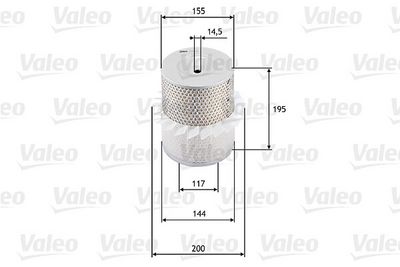 Gaisa filtrs VALEO 585638
