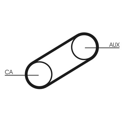 Зубчатый ремень CONTINENTAL CTAM CT639