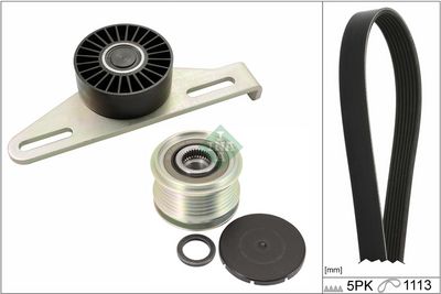 Ķīļrievu siksnu komplekts Schaeffler INA 529 0145 20