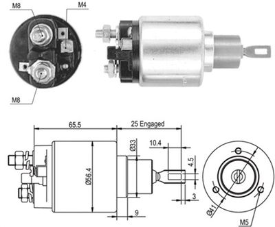 Ievilcējrelejs, Starteris MAGNETI MARELLI 940113050441