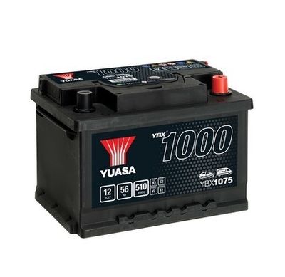 YUASA YBX1075 Startera akumulatoru baterija