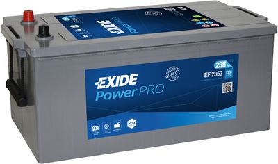 EXIDE EF2353 Startera akumulatoru baterija