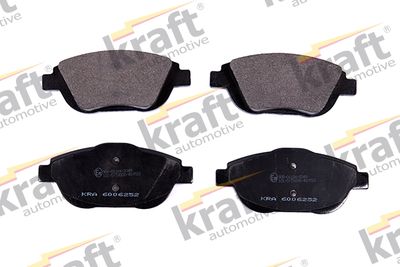 Bremžu uzliku kompl., Disku bremzes KRAFT AUTOMOTIVE 6006252