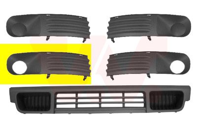 Ventilatora reste, Bampers VAN WEZEL 5896594