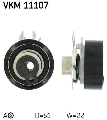 Натяжной ролик, ремень ГРМ SKF VKM 11107