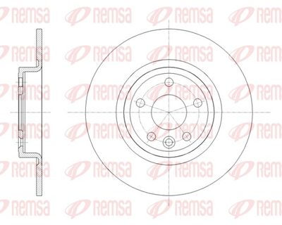 Bremžu diski REMSA 61785.00