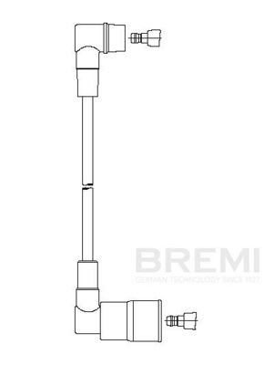 Augstsprieguma vads BREMI 674/26