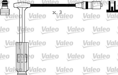 Augstsprieguma vadu komplekts VALEO 346146