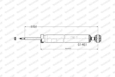Amortizators MONROE G1461