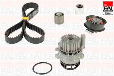 Ūdenssūknis + Zobsiksnas komplekts FAI AutoParts TBK457-6445
