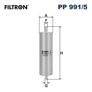 Топливный фильтр FILTRON PP 991/5