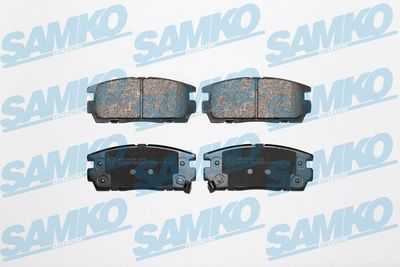 Комплект тормозных колодок, дисковый тормоз SAMKO 5SP1323