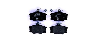 Комплект тормозных колодок, дисковый тормоз HELLA 8DB 355 006-021