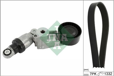 Поликлиновой ременный комплект Schaeffler INA 529 0555 10
