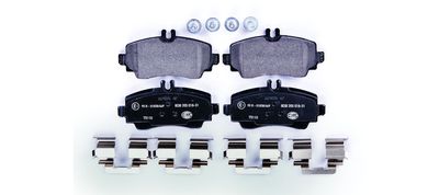 Bremžu uzliku kompl., Disku bremzes HELLA 8DB 355 018-311