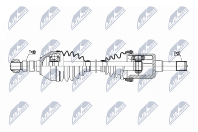 Приводной вал NTY NPW-PL-167