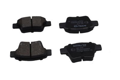 Комплект тормозных колодок, дисковый тормоз KAVO PARTS KBP-10134