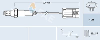 Лямбда-зонд FAE 77102