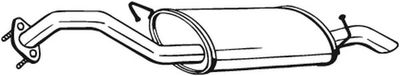 Глушитель выхлопных газов конечный BOSAL 169-103