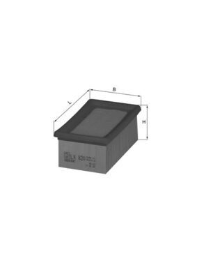Gaisa filtrs KNECHT LX 820