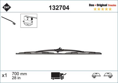 Щетка стеклоочистителя SWF 132704