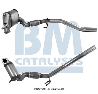 Nosēdumu-/Daļiņu filtrs, Izplūdes gāzu sistēma BM CATALYSTS BM11118P