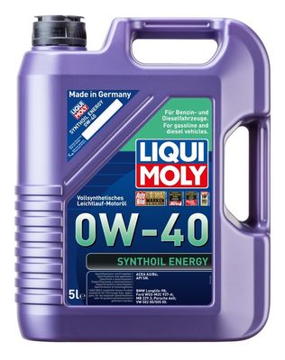 LIQUI MOLY 9515 0W-40 5l Motoreļļa