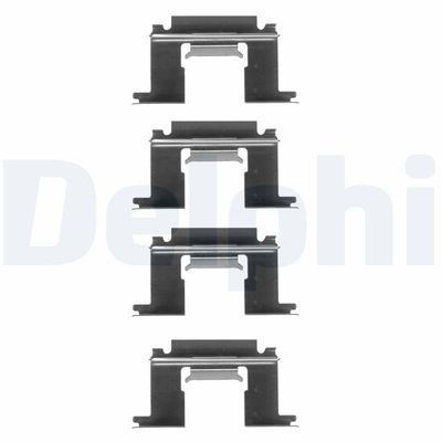 Piederumu komplekts, Disku bremžu uzlikas DELPHI LX0077