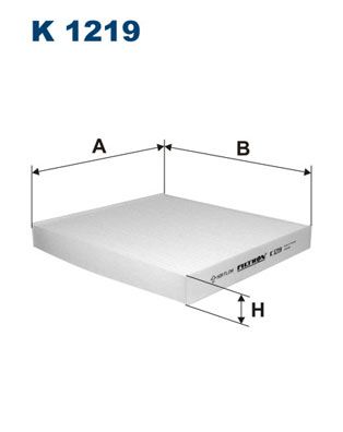 Filtrs, Salona telpas gaiss FILTRON K 1219