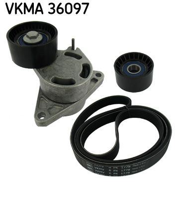Поликлиновой ременный комплект SKF VKMA 36097